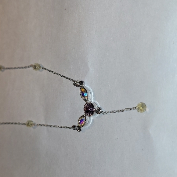 Lia Sophia Necklace and Rhinestones - Picture 7 of 8